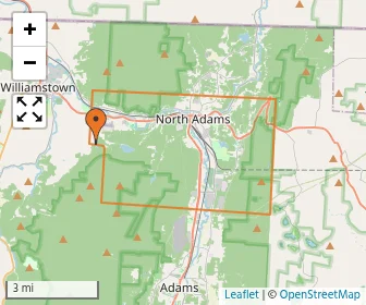 Area schools map